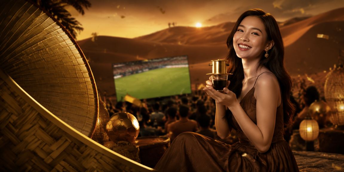 Không khí casino và cá cược sôi động tại Mũi Né với chiếc nón lá truyền thống